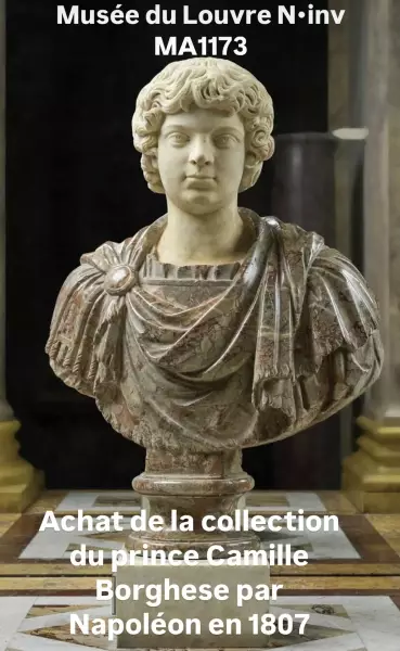 Caracalla enfant, tête en marbre - Italie époque Renaissance