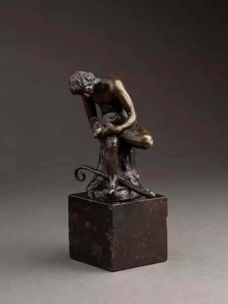 Le tireur d’épine, bronze à patine brune, Florence XVII ème siècle