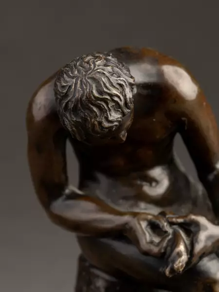 Le tireur d’épine, bronze à patine brune, Florence XVII ème siècle