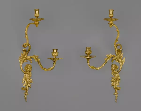 Paire d’appliques aux angelots, Paris vers 1720
