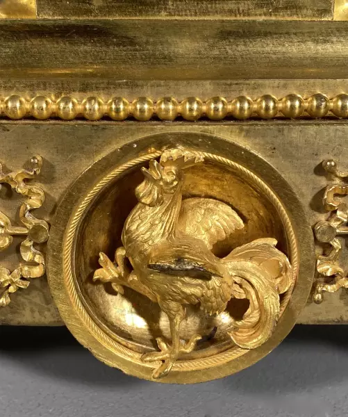 Garniture aux cariatides étrusques, Paris, époque Révolutionnaire vers 1793
