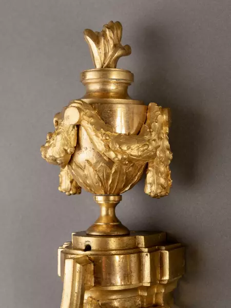 Paire d’appliques aux lions par St Germain, Paris vers 1765