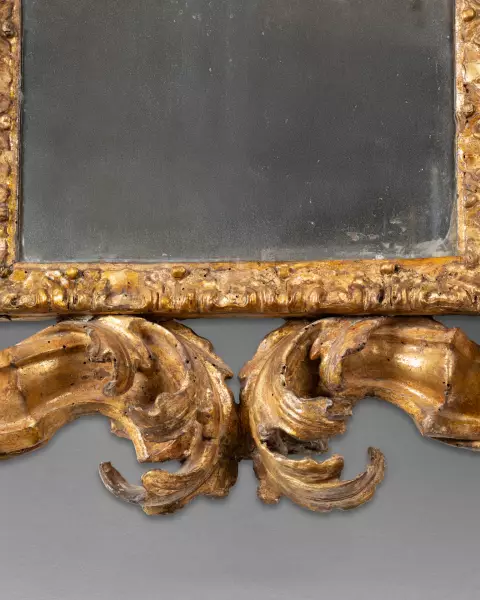 Miroir rocaille attribuable à Filippo Passarini, Rome vers 1680