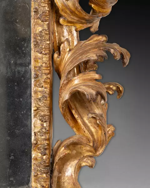 Miroir rocaille attribuable à Filippo Passarini, Rome vers 1680