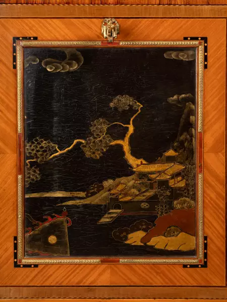 Commode à transformation, Pays-Bas vers 1780