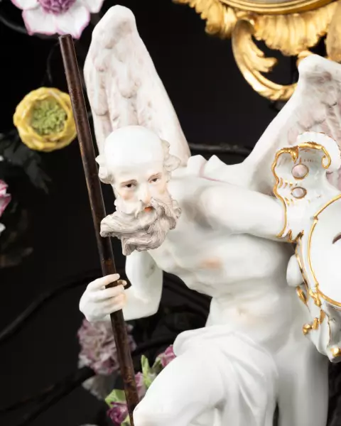 Pendule - candélabre au Temps, Paris vers 1760