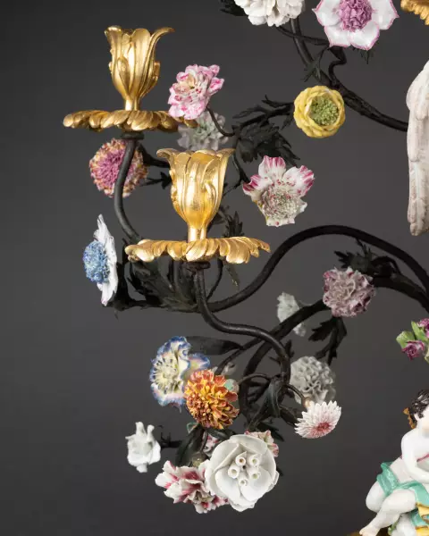 Pendule - candélabre au Temps, Paris vers 1760