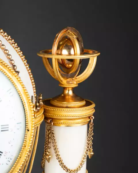 Pendule à la montgolfière, Paris vers 1785