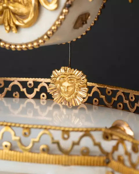 Pendule à la montgolfière, Paris vers 1785