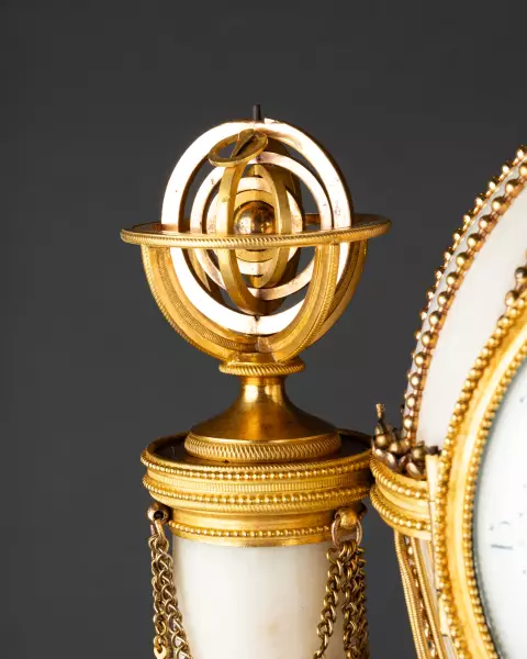 Pendule à la montgolfière, Paris vers 1785