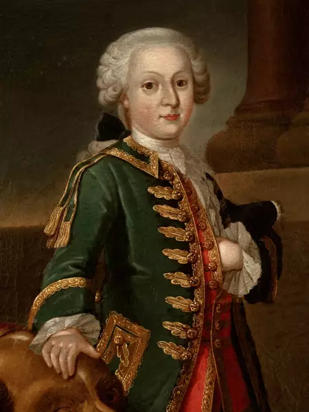 Portrait du nain Nicolas Ferry, dit bébé, attribuable à Jean Girardet
