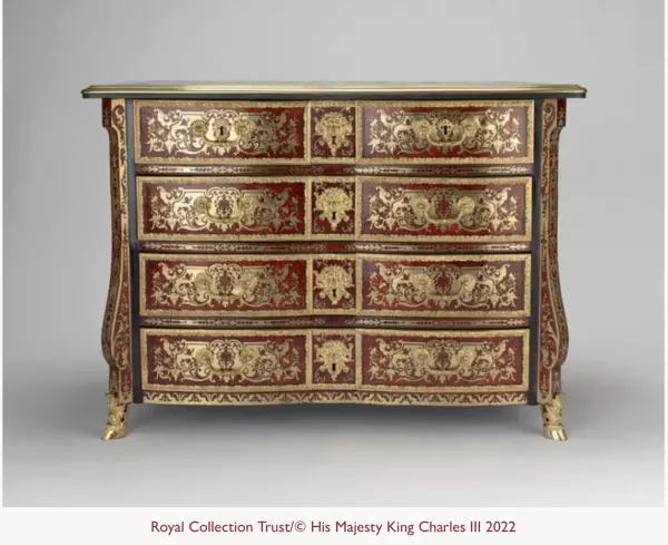 Commode en marqueterie Boulle par N.Sageot, Paris époque Louis XIV