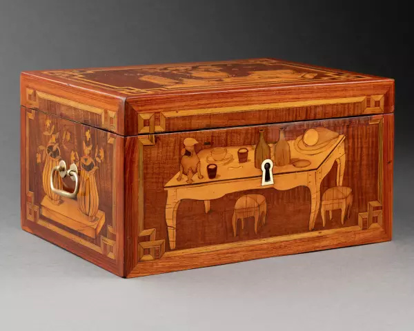 Coffret de voyage attribué à C. Topino, Paris vers 1775