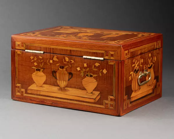 Coffret de voyage attribué à C. Topino, Paris vers 1775