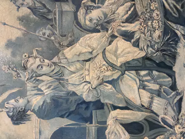 Le jardin chinois et la foire chinoise d’après F. Boucher, XVIIIe siècle