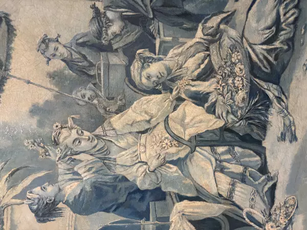 Le jardin chinois et la foire chinoise d’après F. Boucher, XVIIIe siècle