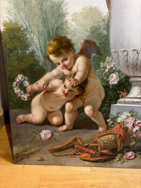 Les enfants oiseleurs ou l’air, J.F Parrocel 1764