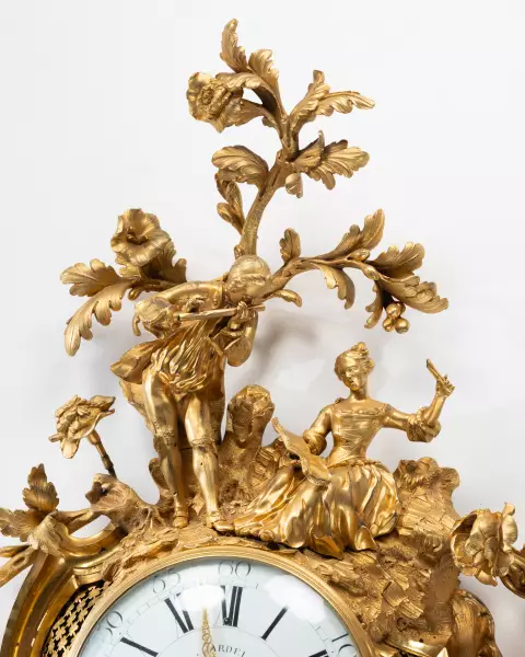 Monumental cartel aux musiciens, Paris ép. Louis XV vers 1760