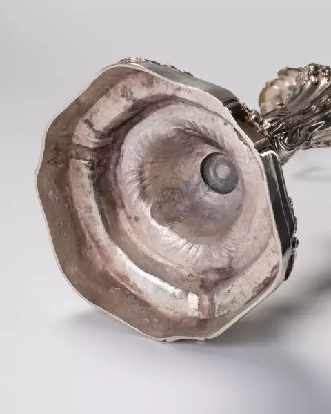 Paire de candélabres en argent par L.Lehendick, Paris ép Louis XV