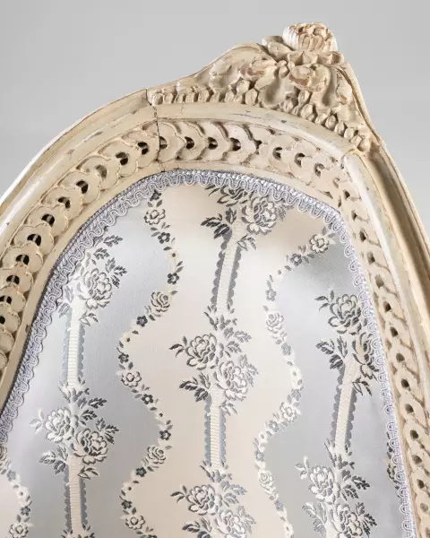 Paire de bergères d’angle par J.B Sené, Paris ép Louis XVI
