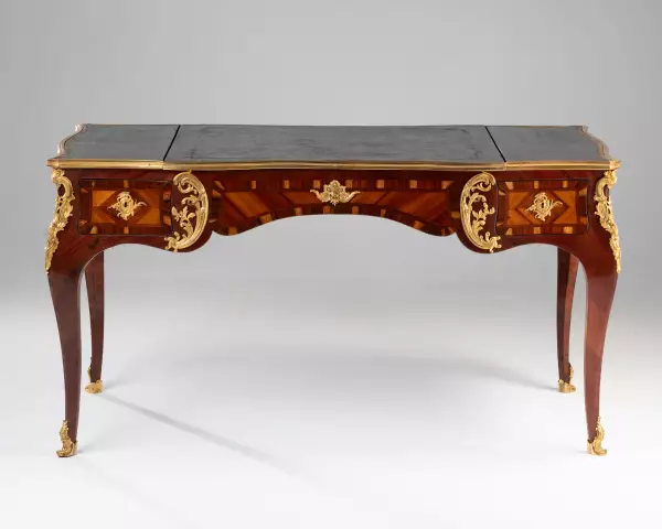 Bureau plat transformable en tric-trac par Jacques Dubois, Paris vers 1750