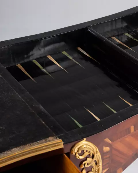 Bureau plat transformable en tric-trac par Jacques Dubois, Paris vers 1750
