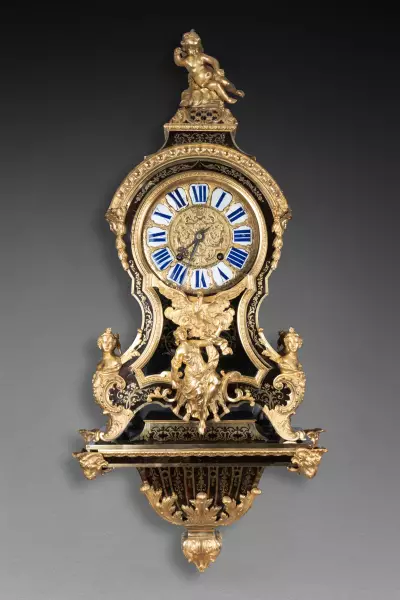 Cartel tête de poupée attribué à Charles Cressent vers 1710-1720